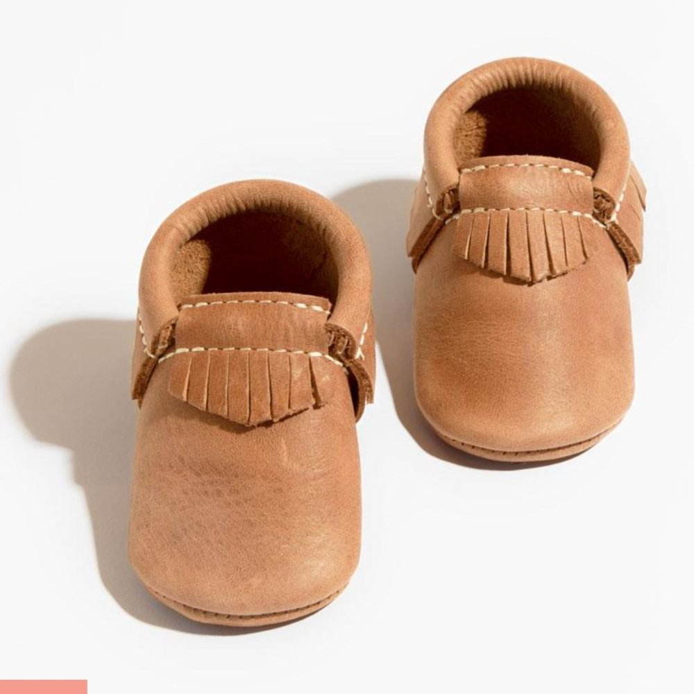 NWT Freshly Picked Zion Mini Sole Moccasins in Brown Size 3